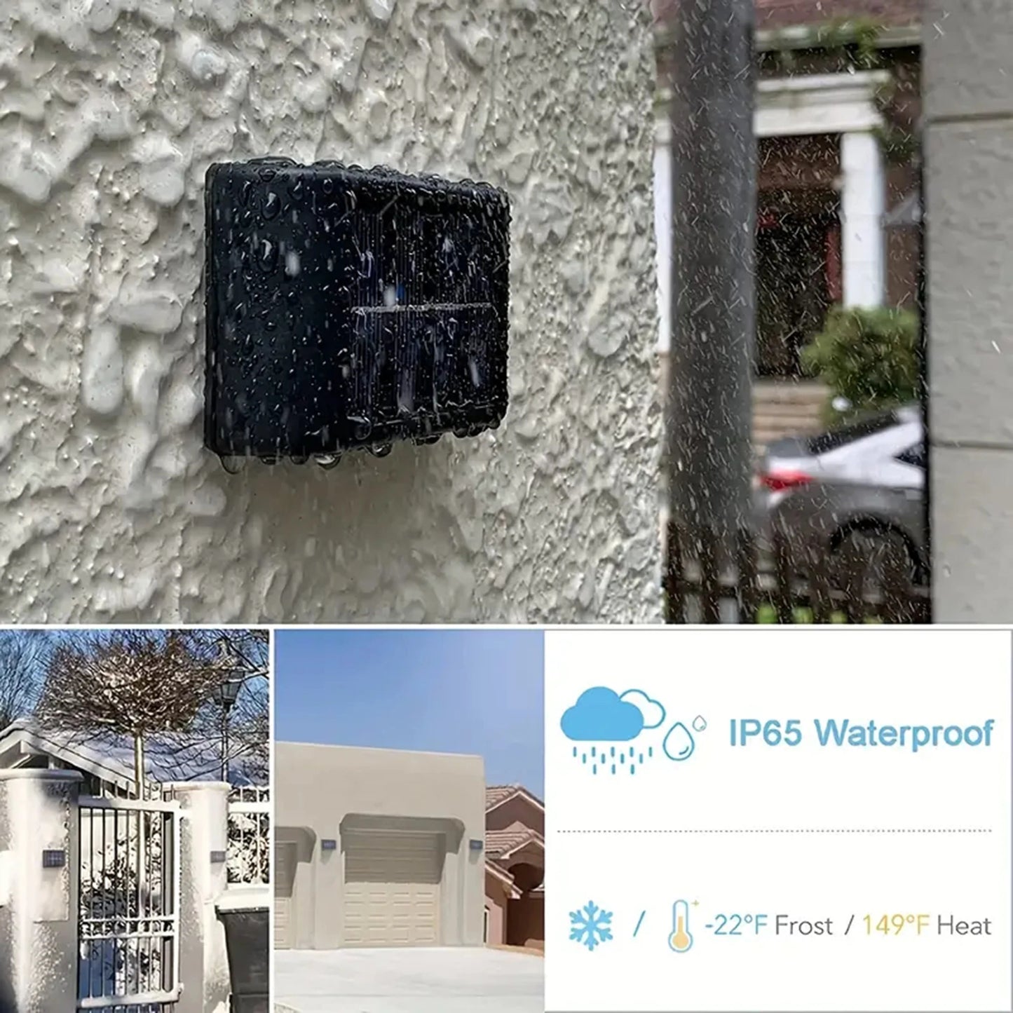 1/2pcs Solar Home Wall Lamp New Style up and down Lighting Atmosphere Wall L