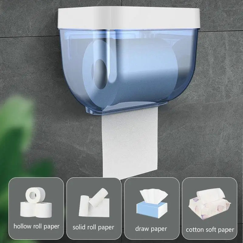 Waterproof Wall Mount Toilet Paper Holder