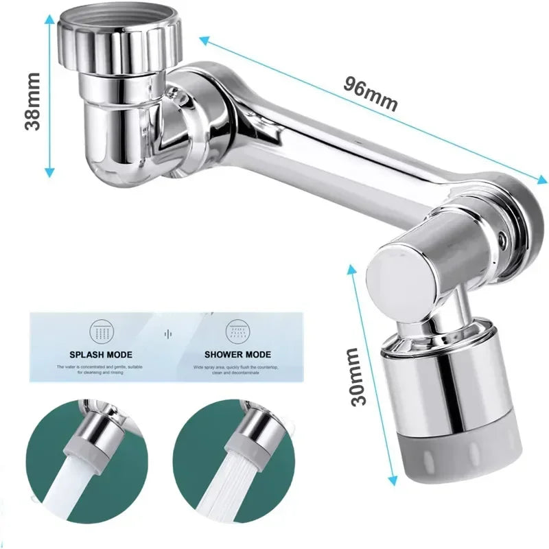 Multifunction 1080° Rotation Faucet Sprayer Head 22/24mm Kitchen Tap Tools