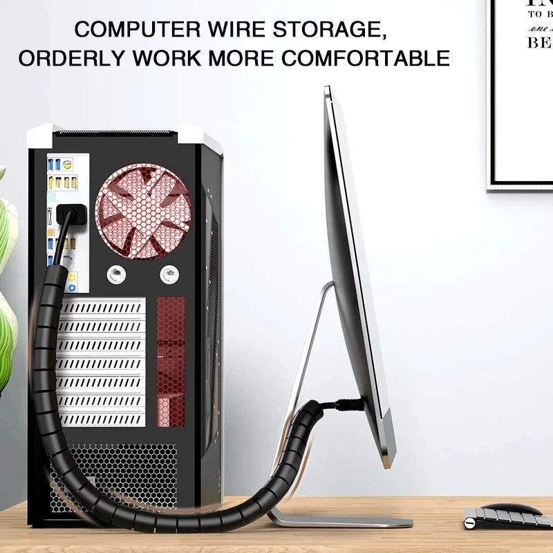 1/2M Flexible Spiral Cable