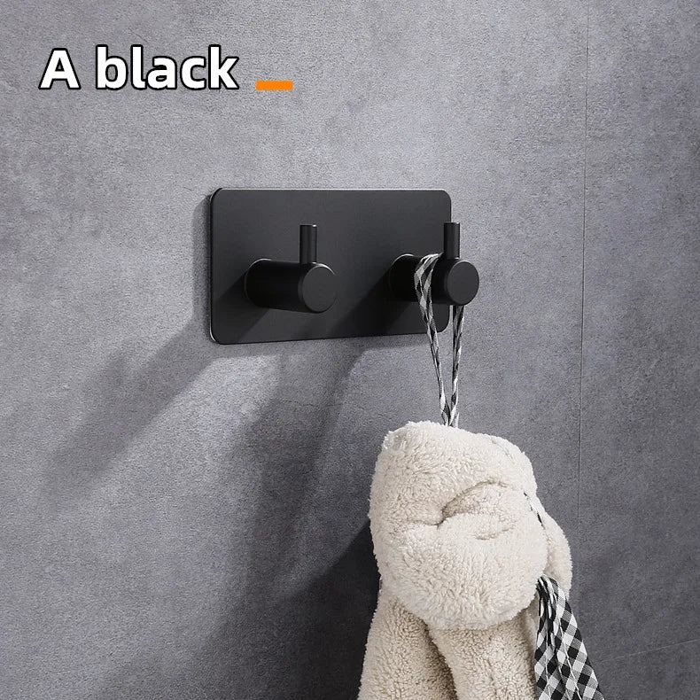 ULA Multi-purpose Wall Hook 3M Sticker Adhesive Door Hook Towel Clothes Robe