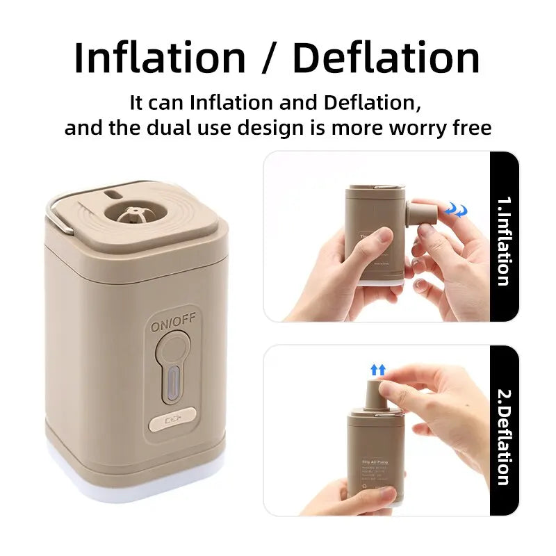 Electric Air Pump Portable Wireless Air Compressor