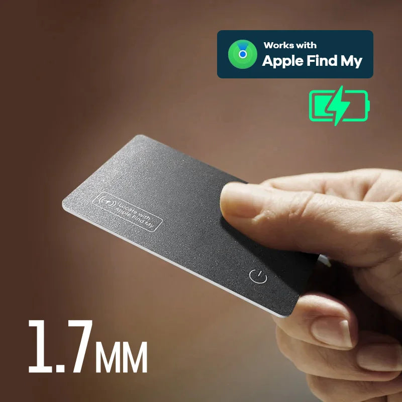 Tracking card wallet GPS locator