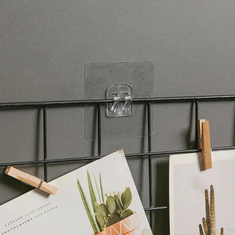 Waterproof Strong Adhesive Hook Shelf Sticker for Bathroom Kitchen Wall