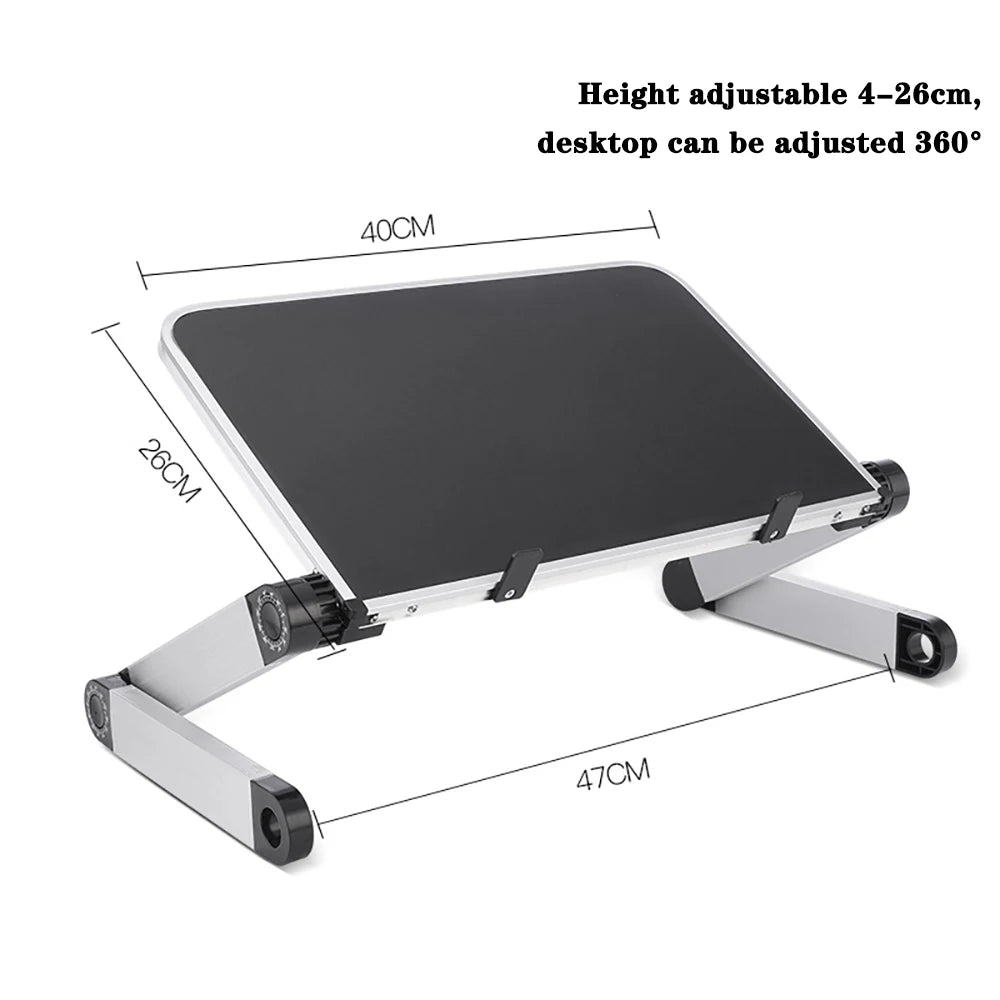 Adjustable Laptop Desk Stand Portable Aluminum Ergonomic
