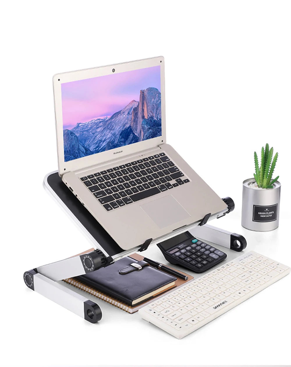 Adjustable Laptop Desk Stand Portable Aluminum Ergonomic