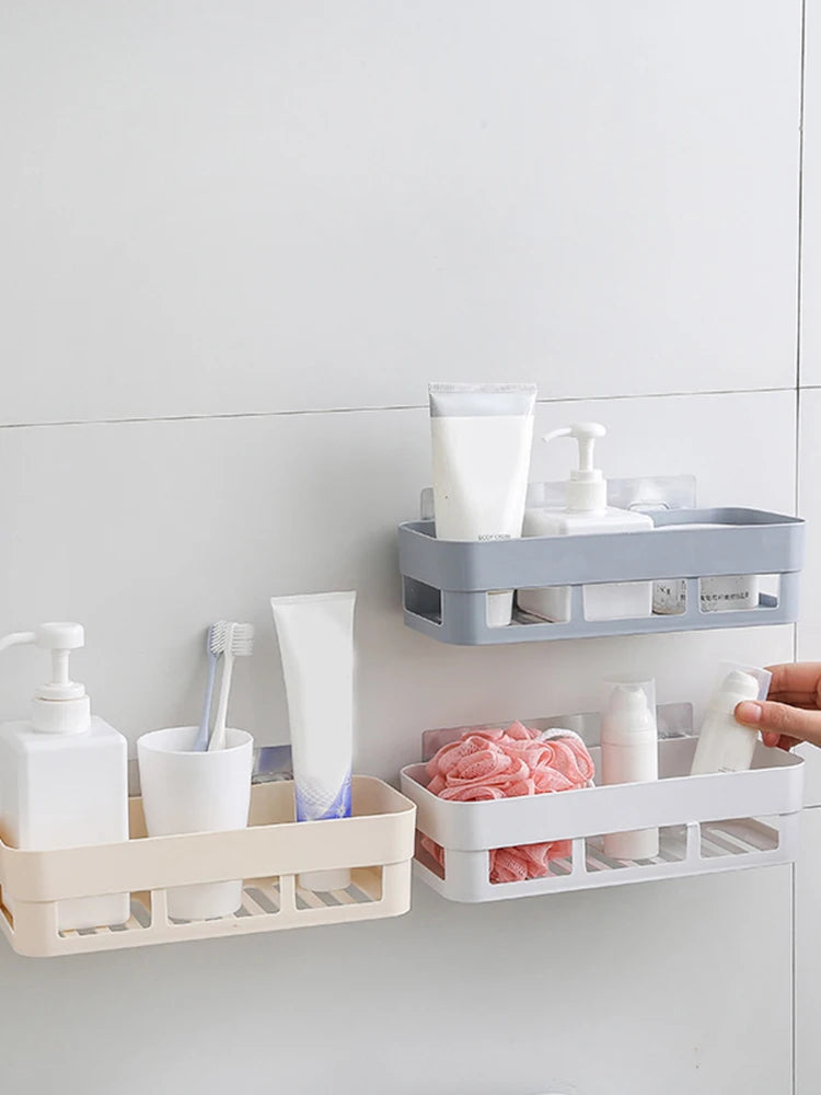 Hot Sale Adhesive Storage Rack Bathroom Accessories Corner Shower