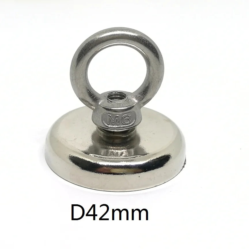 N42 Strong Neodymium Salvage Magnet Dia 16mm-60mm
