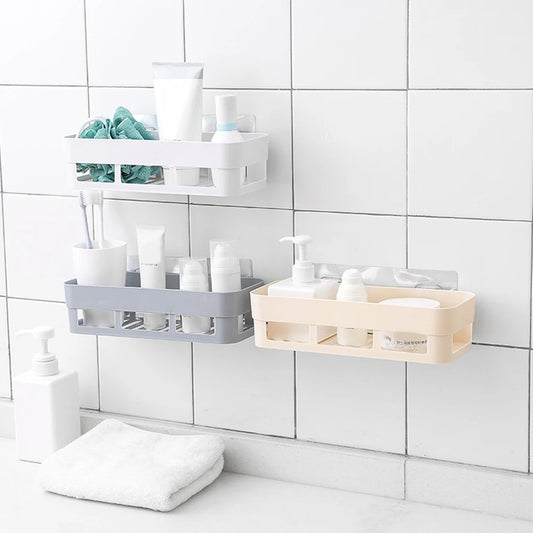 Hot Sale Adhesive Storage Rack Bathroom Accessories Corner Shower