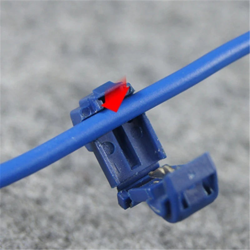 20pcs/40Pcs Quick Electrical Cable Connectors Snap Splice Lock Wire Terminals