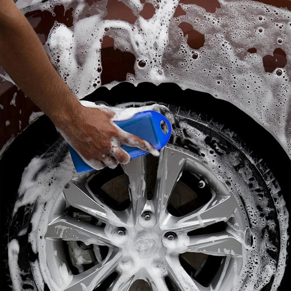 2Piece Car Tires Waxing Polishing Cleaning