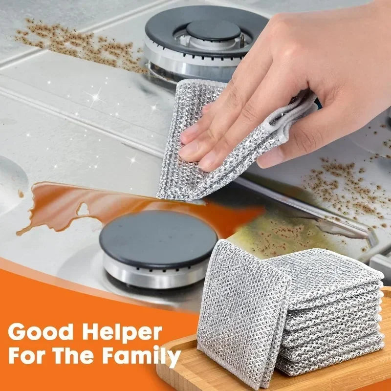 Wholesale Metal Steel Wire Rags Cloth Home Kitchen