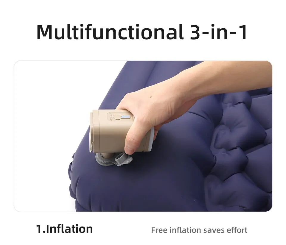 Electric Air Pump Portable Wireless Air Compressor