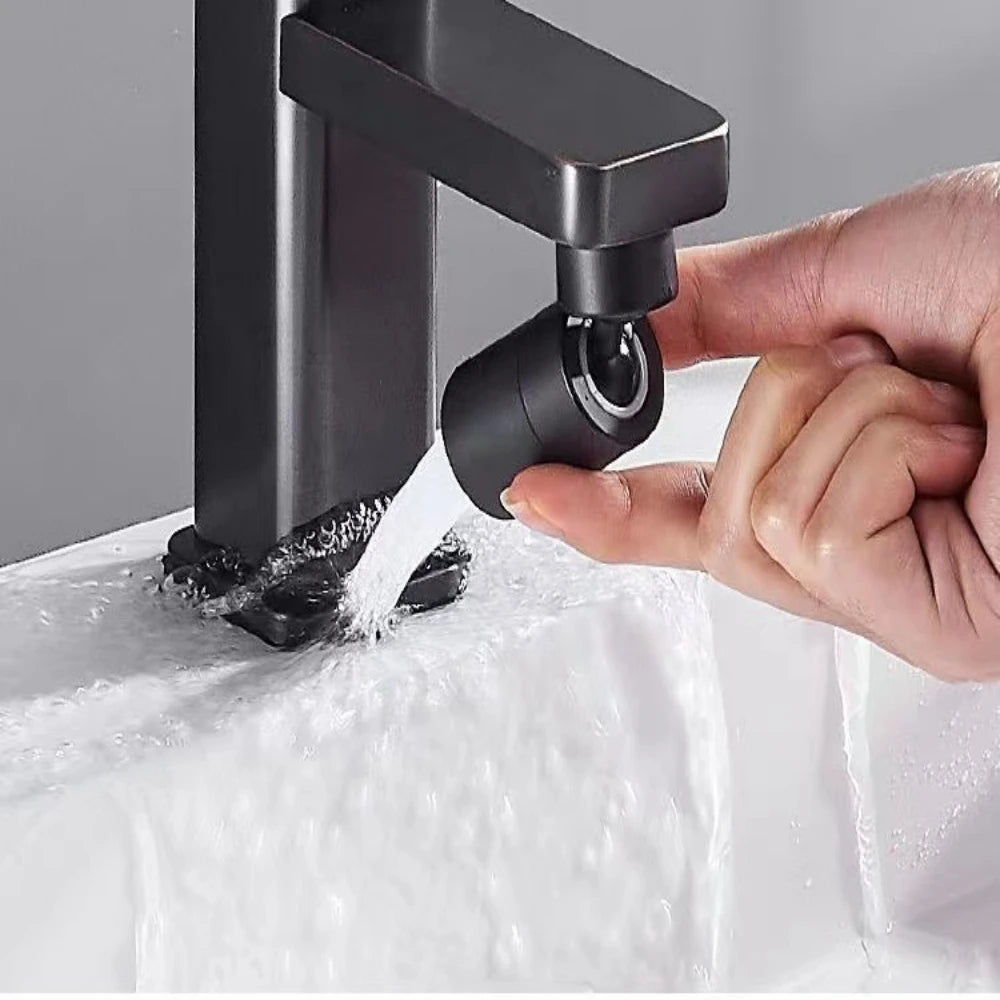 360° Rotary Kitchen Faucet Spray Head Filter washbasin Splash proof Adapter 2 Mode