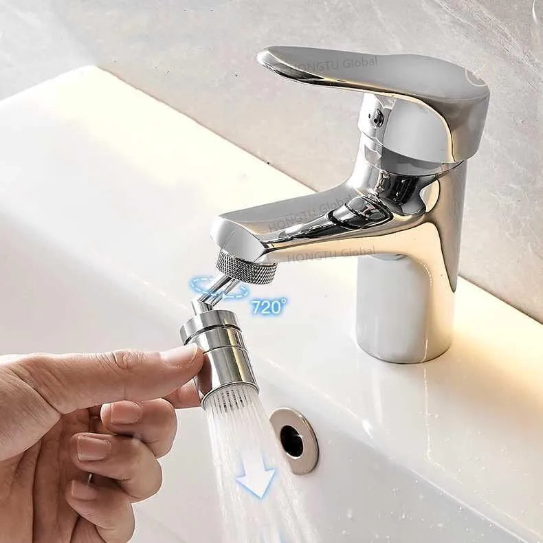 360° Rotary Kitchen Faucet Spray Head Filter washbasin Splash proof Adapter 2 Mode