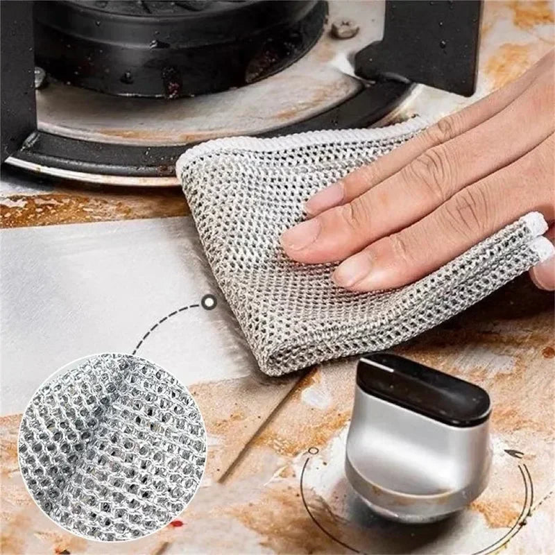 Wholesale Metal Steel Wire Rags Cloth Home Kitchen