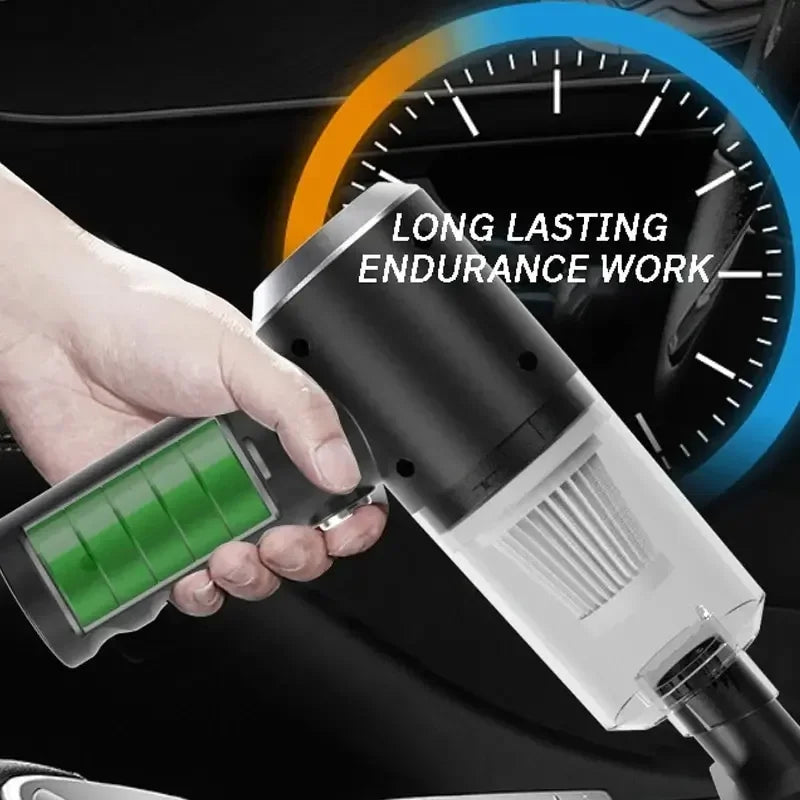 Cleaner Wireless Vacuum Use for Home and Car 120W High Power Powerful Vacuum Cleaner