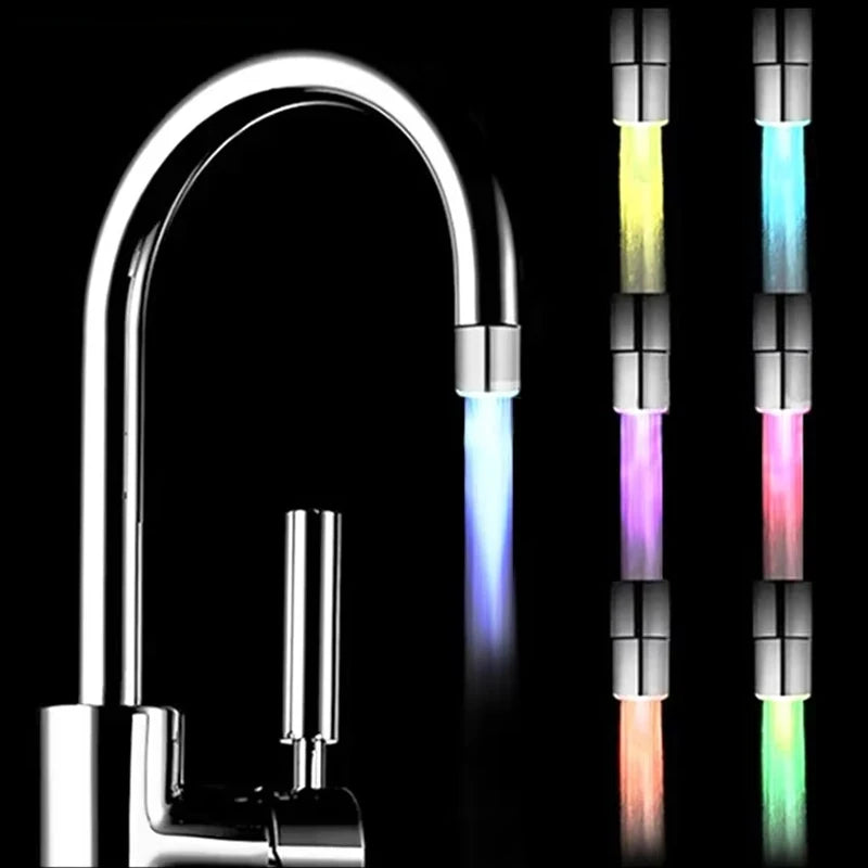 1pc Bathroom LED Colorful Light-up