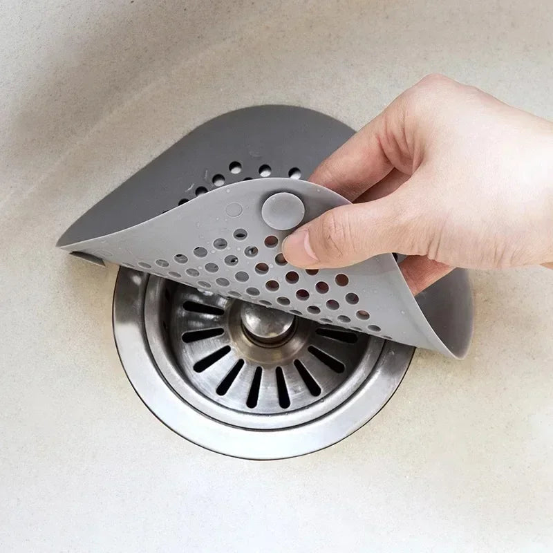 Hair Filter Shower Drain Plug Kitchen Sink Strainer Bathtub Shower Floor Drain