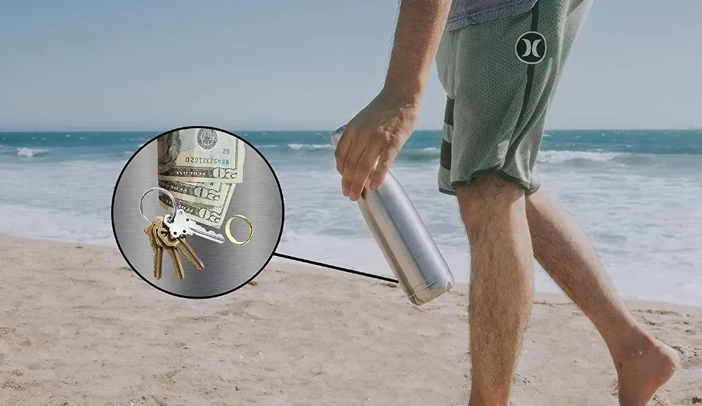 Secret Hidden Safe Steel Water Bottle