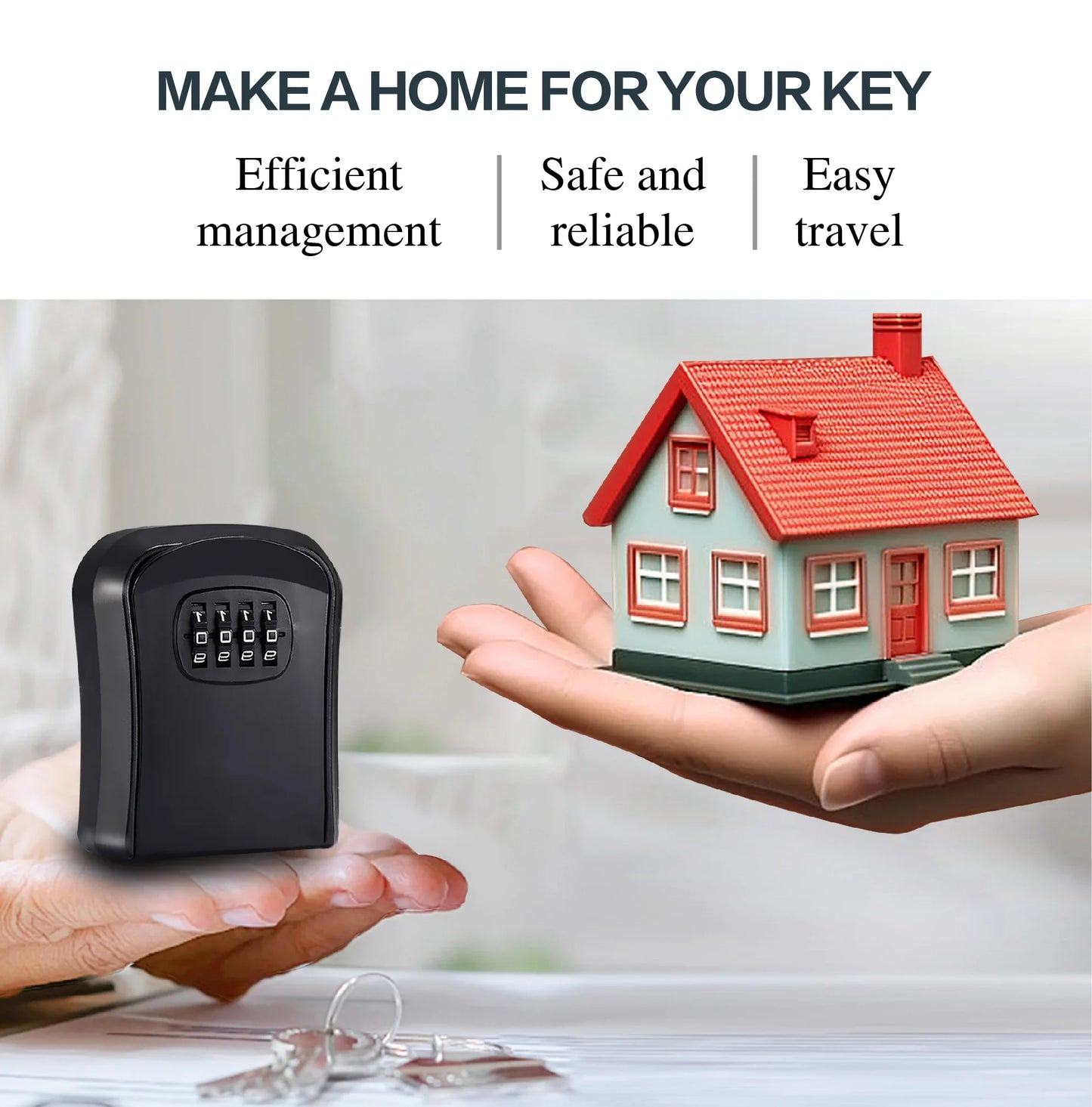 Key Keeper Combination Lock Wall