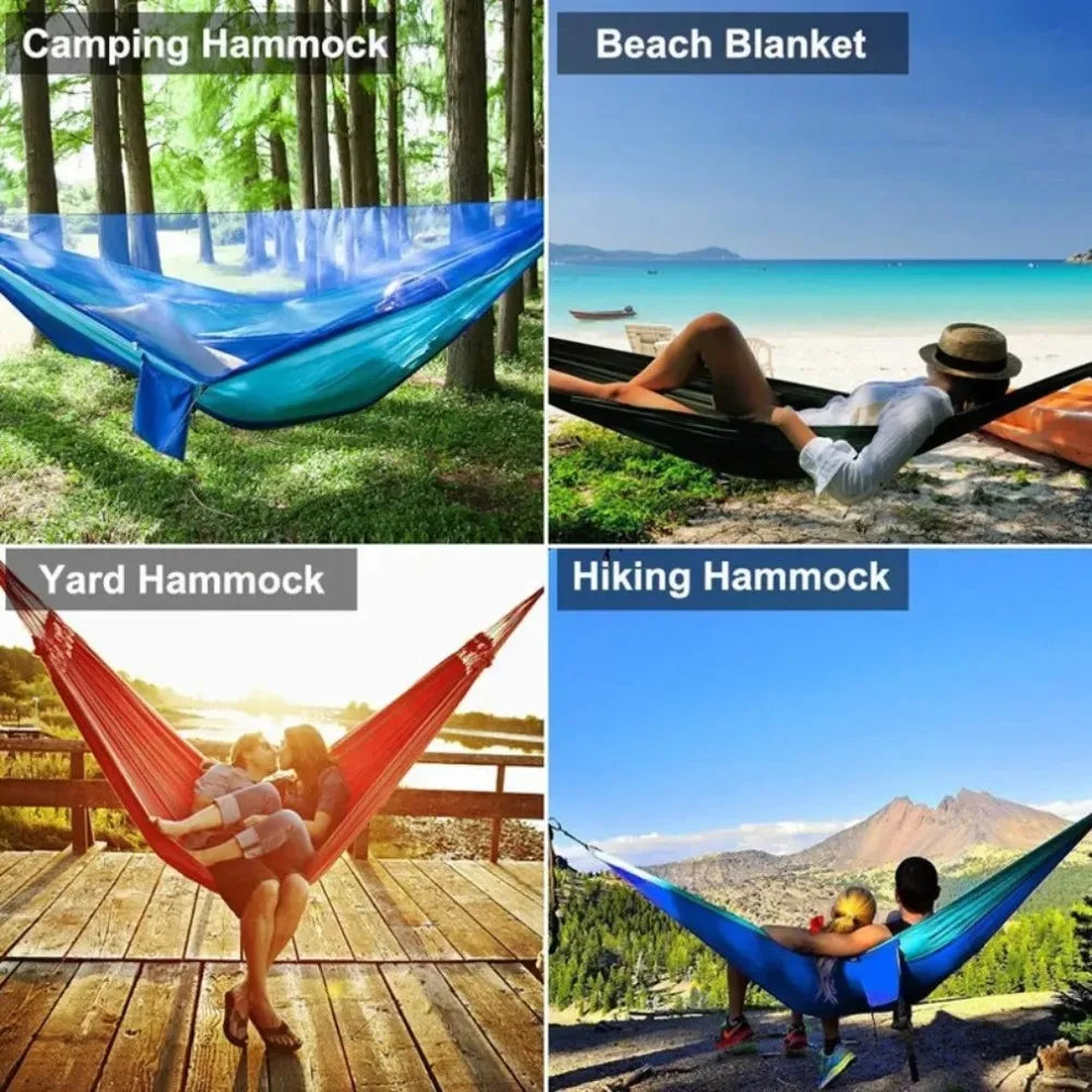 Outdoor Camping Hammock With Mosquito  250x120cm
