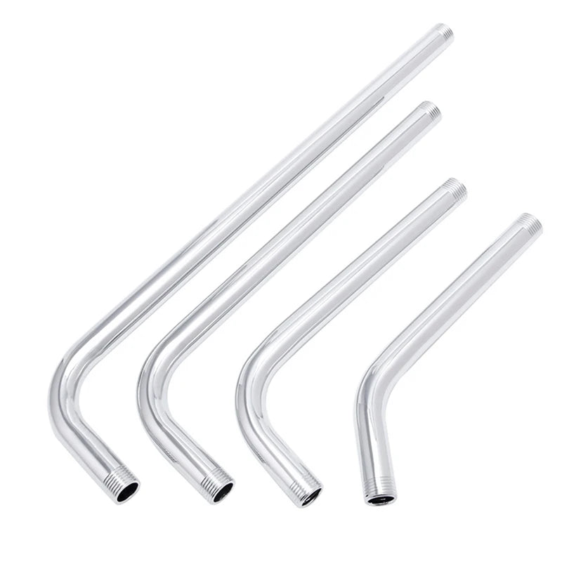 15-52cm Shower Head Extension Arm Wall Mounted Stainless Steel