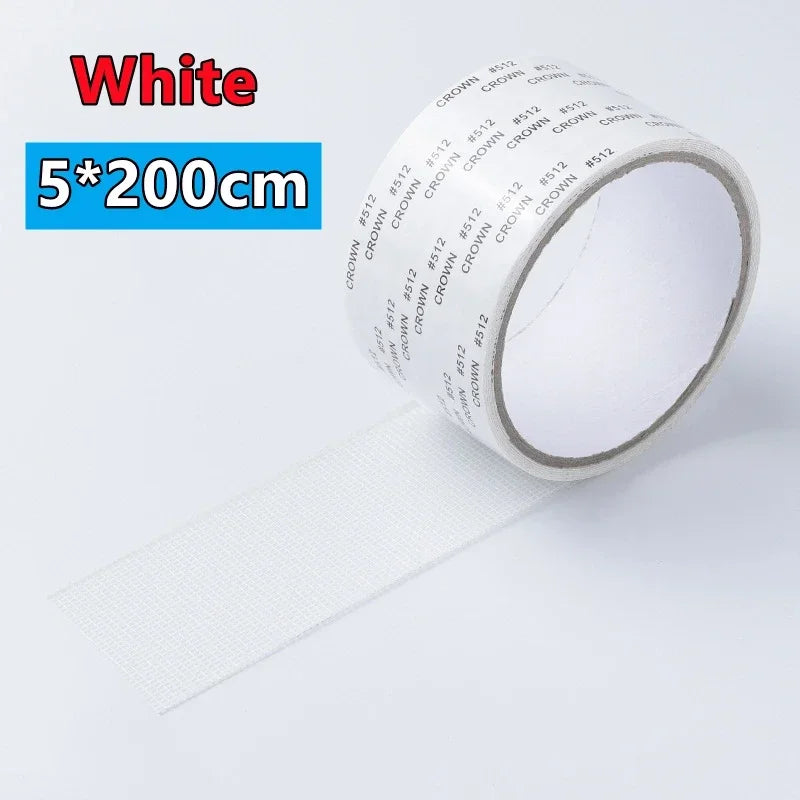 5x200cm Screen Repair Tape Window Door Waterproof Mosquito Net Patch Self-adhesive Super Fix Mesh Netting Broken Holes Tool