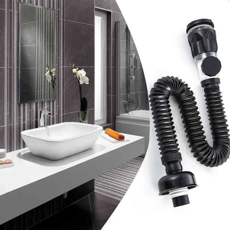 Sink Downpipe Basin Sink Cross Drain Downpipe Bathroom