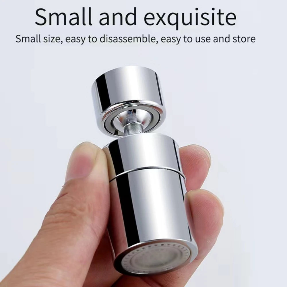 360° Rotary Kitchen Faucet Spray Head Filter washbasin Splash proof Adapter 2 Mode