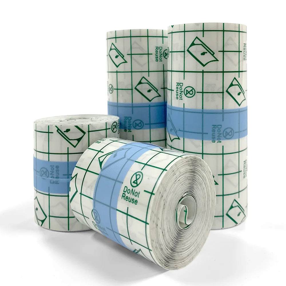 CARBOU Waterproof Film PU Tape for Aftercare Protective Skin Healing Tattoo Adhesive Bandages Repair