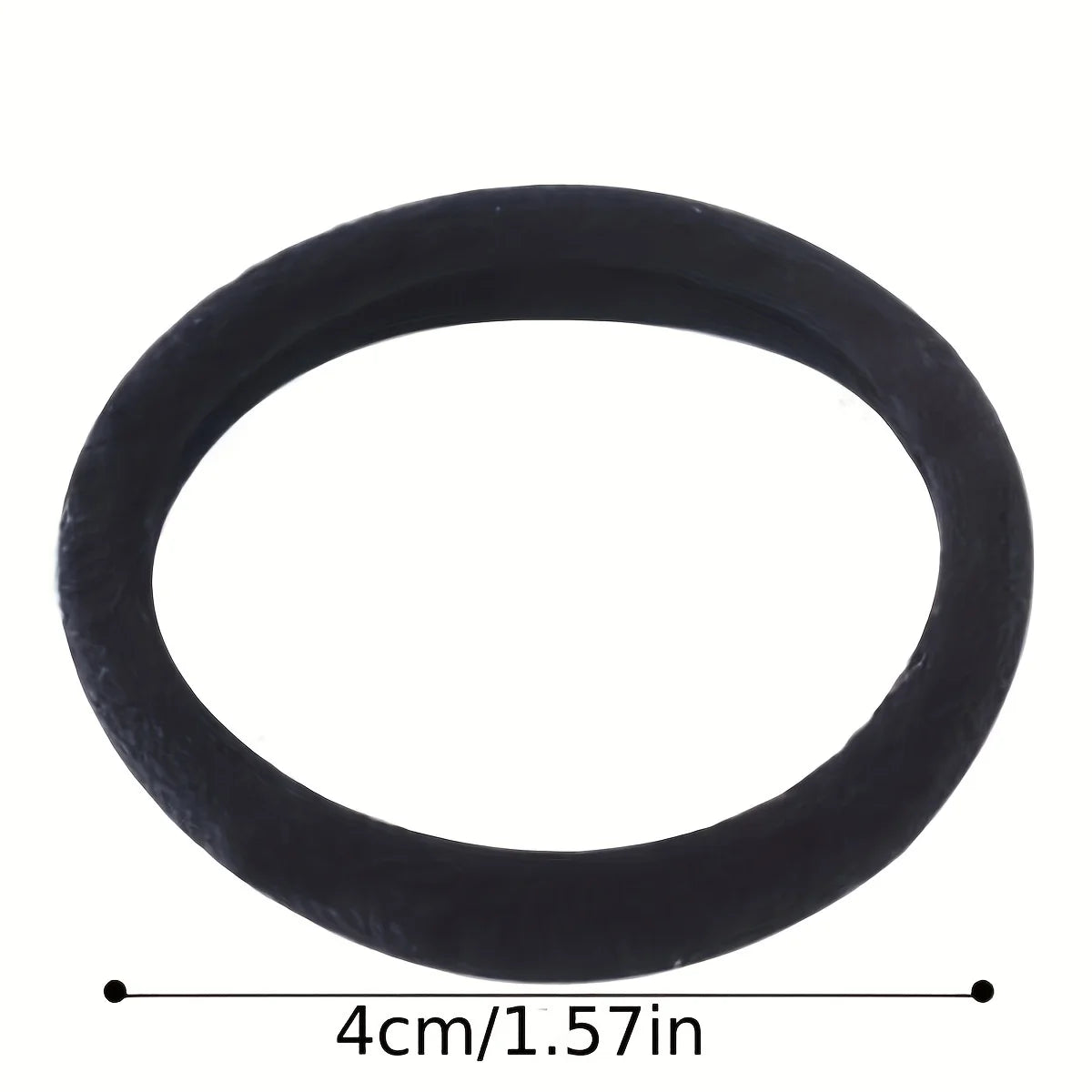 50/100pcs Black Hair Bands for Women Girls Hairband High Elastic Rubber