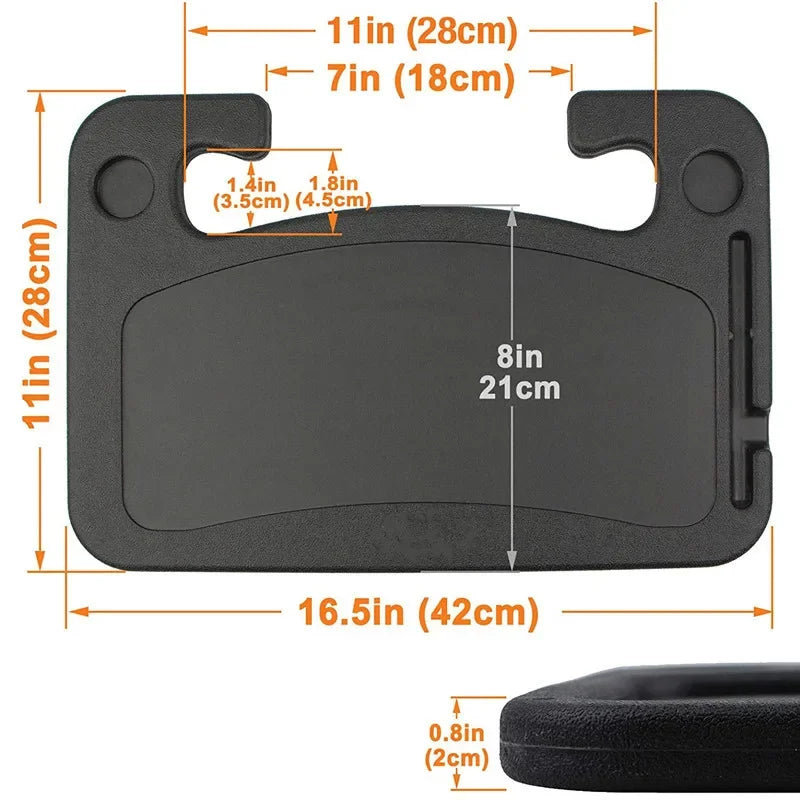 Portable Car Laptop Computer Desk Mount Stand