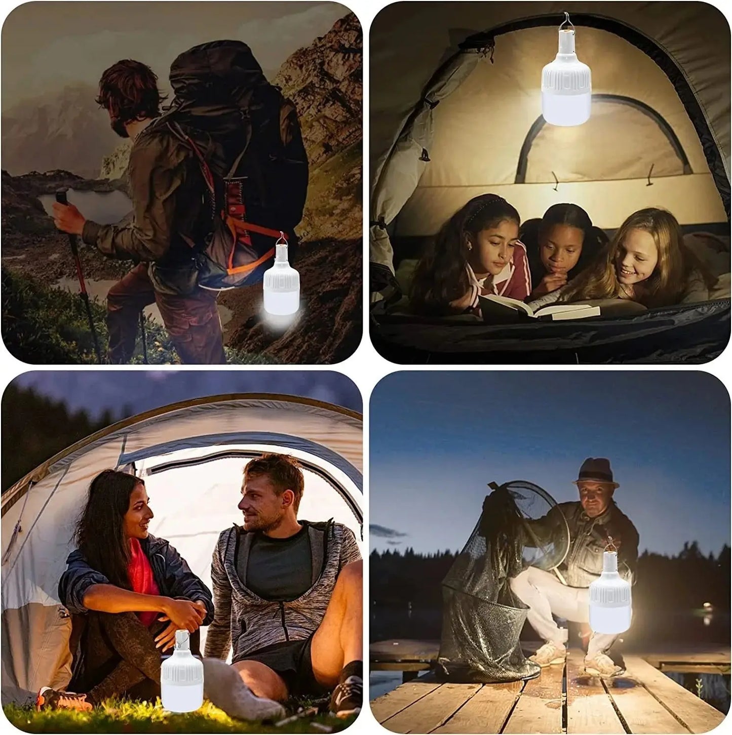 Hanging LED Street Lamp Lamp Camping Lamp Charging