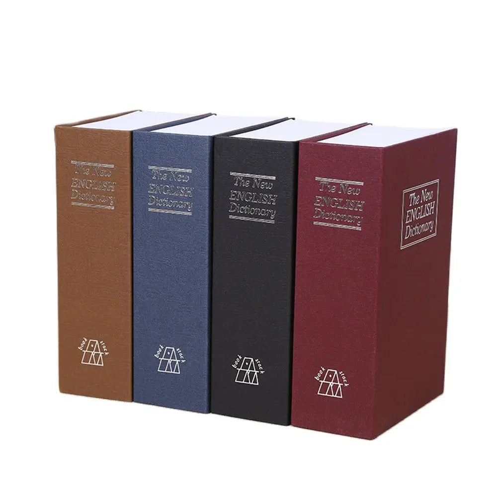 Mini Book Dictionary Safe Security Key Box