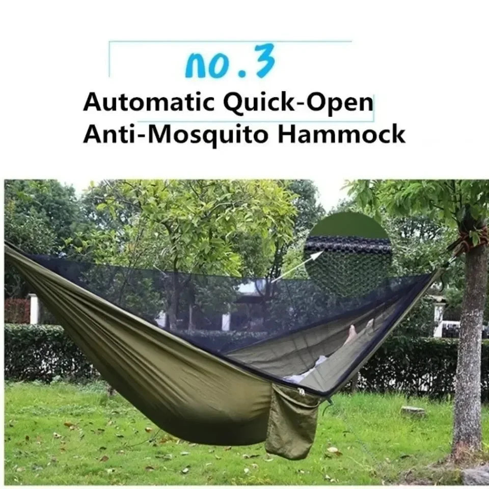 Outdoor Camping Hammock With Mosquito  250x120cm