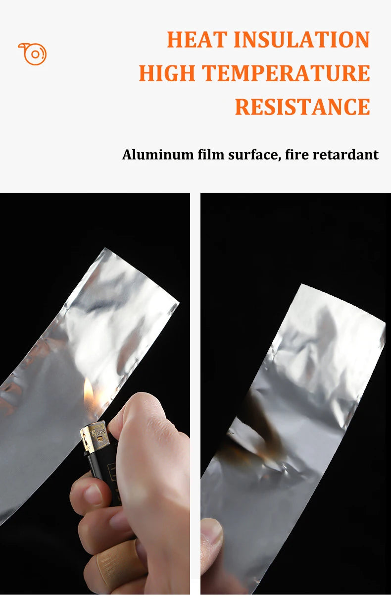 Aluminum Foil Tape Kitchen Pipe Repair Tape Adhesive