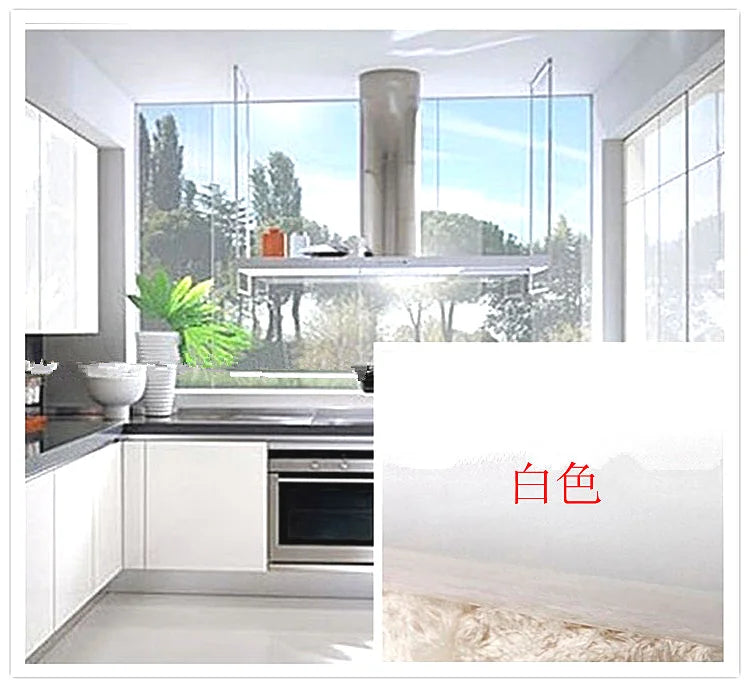 Black wood grain thickening wallpaper boeing film furniture kitchen