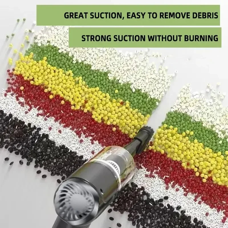 Cleaner Wireless Vacuum Use for Home and Car 120W High Power Powerful Vacuum Cleaner