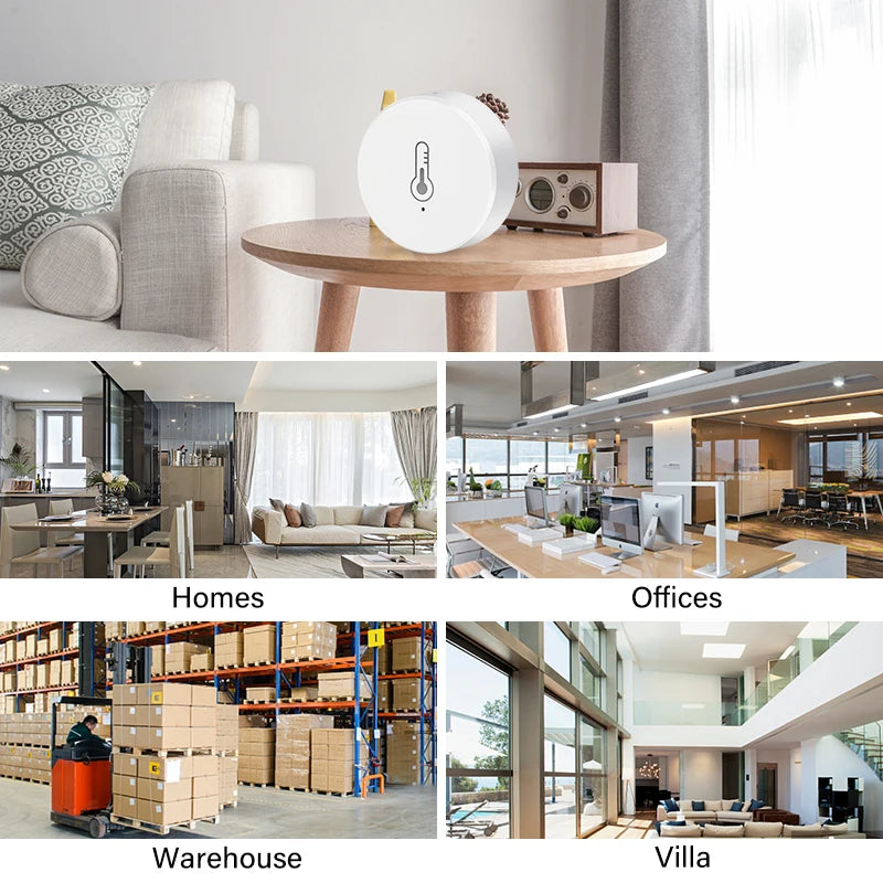 Temperature And Humidity Sensor Smart Home