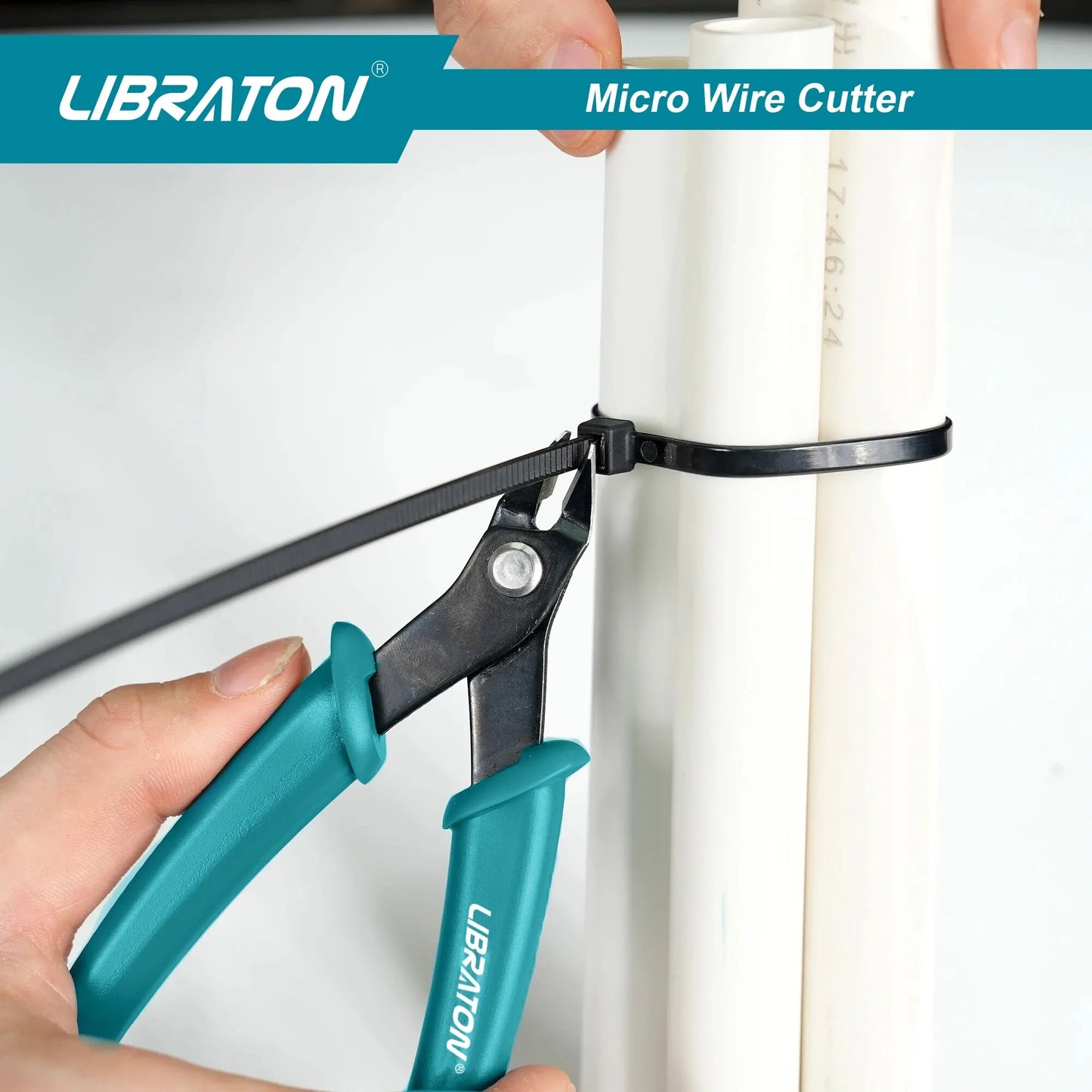 LIBRATON Micro Wire Cutter Precision Electronics Flush Cutter and Side Cutting