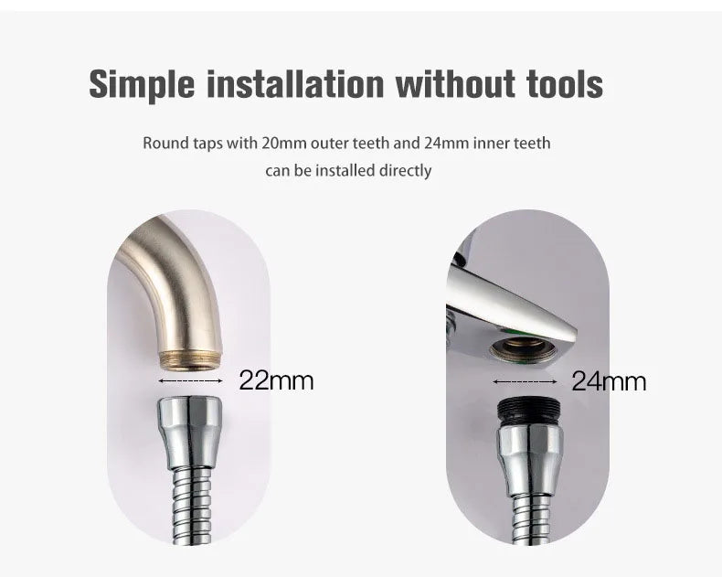 Kitchen gadgets 2/3 Mode Faucet 360 Degree Rotation Filter Extension