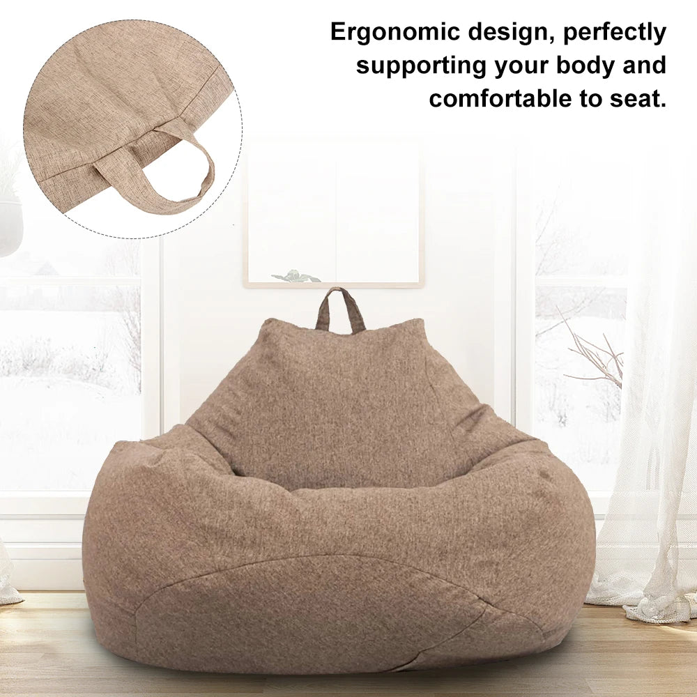 Lazy Sofas Cover Chairs Without Filler