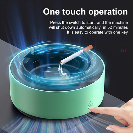 Multipurpose Ashtray with Air Purifier Function