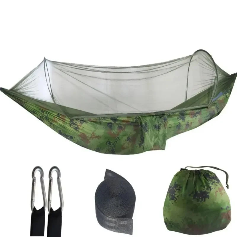 Outdoor Camping Hammock With Mosquito  250x120cm