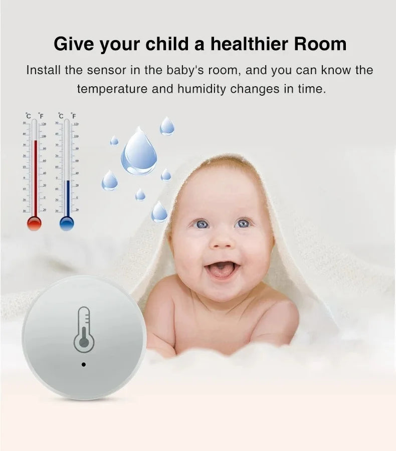 Temperature And Humidity Sensor Smart Home