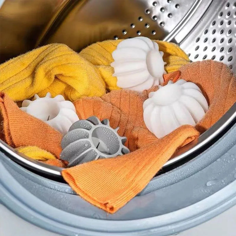 Laundry Ball Reusable Silicone Clothes Hair Cleaning Tools Pet Hair Remover .