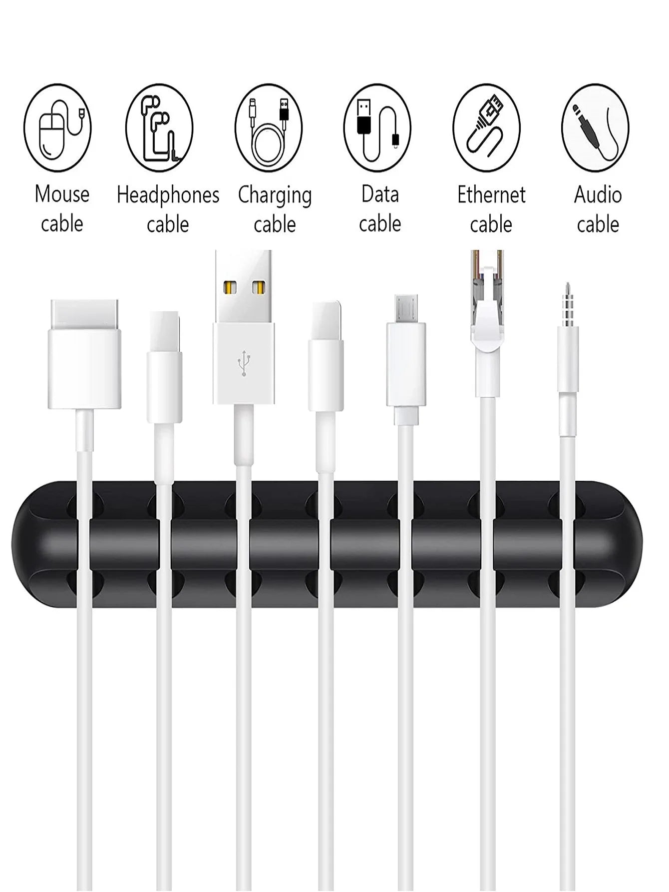 Silicone USB Cable  Winder Desktop