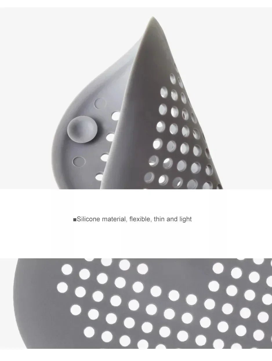 Hair Filter Shower Drain Plug Kitchen Sink Strainer Bathtub Shower Floor Drain