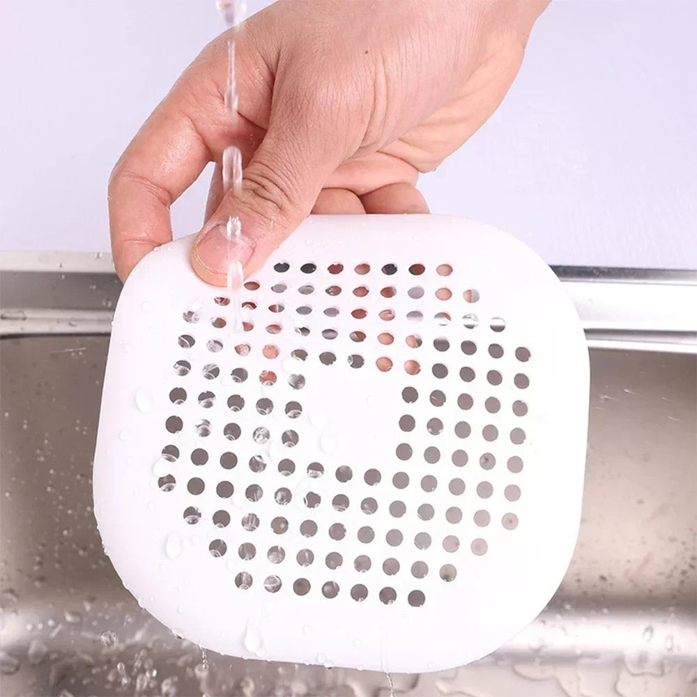 Hair Filter Shower Drain Plug Kitchen Sink Strainer Bathtub Shower Floor Drain